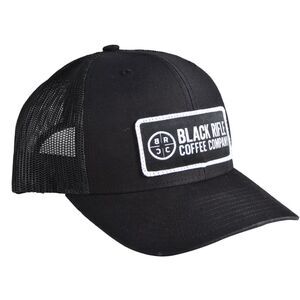 Black Rifle Coffee Logo Patch Trucker Snapback Hat